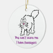 Décoration En Céramique Tu ne peux pas me faire peur (Gauche)