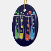 Décoration En Céramique Tubes de test (Gauche)