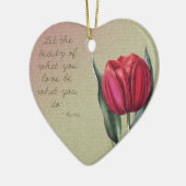 Décoration En Céramique Tulipe inspirée de beauté (Gauche)