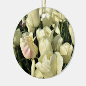 Décoration En Céramique Tulips blanches, Oregon (Gauche)