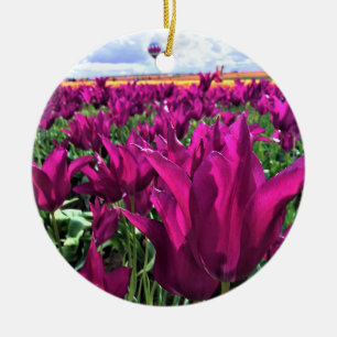 Décoration En Céramique Tulips de Purple