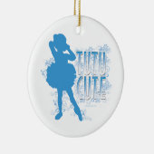 Décoration En Céramique TuTuCute bleu (Droite)