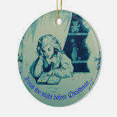 Décoration En Céramique Twas la nuit avant Noël (Gauche)