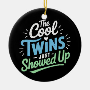 Décoration En Céramique Twins Twin The Cool Twin Viens De Monter