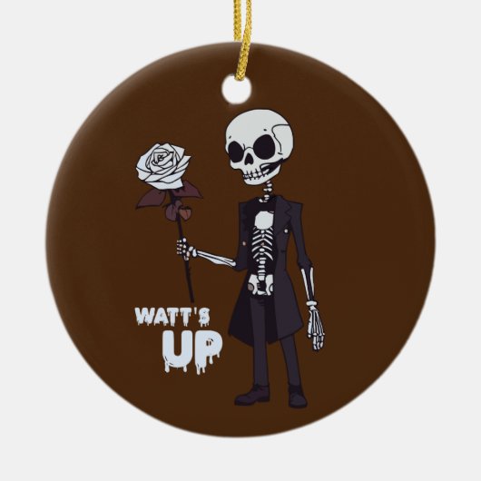 Décoration En Céramique Typographie de conception graphique (Devant)