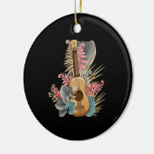 Décoration En Céramique Uke Ukulele Guitar (Gauche)