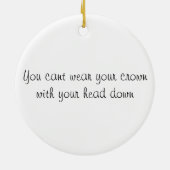 Décoration En Céramique un afrocentrique robuste (Dos)