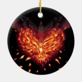 Décoration En Céramique Un coeur renaît (Dos)