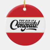 Décoration En Céramique Un master impressionnant ! Diplôme (Dos)