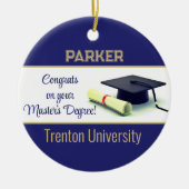 Décoration En Céramique Un master impressionnant ! Diplôme (Devant)