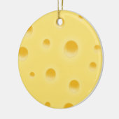 Décoration En Céramique Un message au fromage personnalisé Fromage suisse (Gauche)