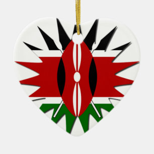 Décoration En Céramique Un Motif kenyan dynamique : un art 18 étoiles