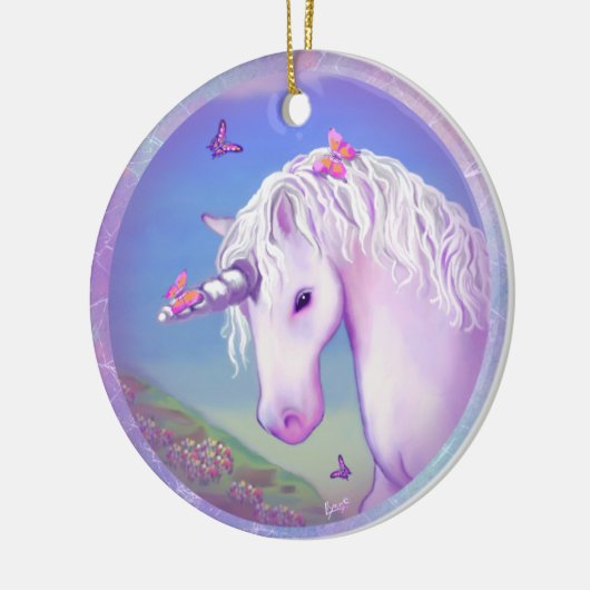 Décoration En Céramique Un paradis mauve (Gauche)