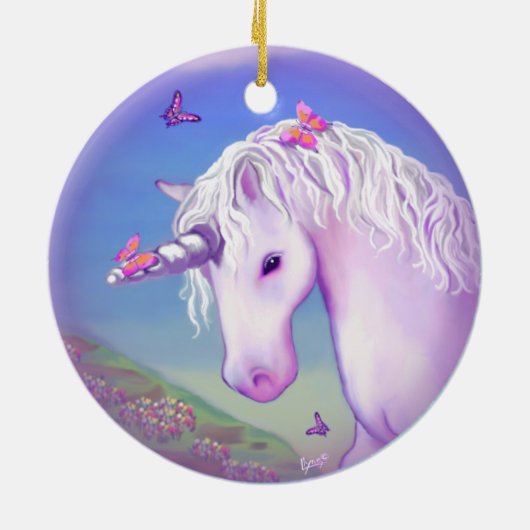 Décoration En Céramique un paradis pourpre & neige (Dos)