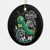 Décoration En Céramique Un Petit Progrès Chaque Jour La Chaudière (Gauche)