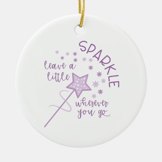 Décoration En Céramique Un peu étincelant (Devant)