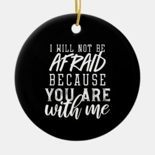 Décoration En Céramique Un rappel basé sur la foi : Confiance dans le Seig