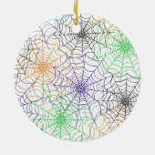 Décoration En Céramique Un simple Motif Web d'Halloween Spider (Dos)