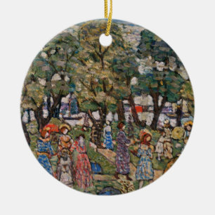 Décoration En Céramique Under the Trees by Maurice Prendergast, Fine Art