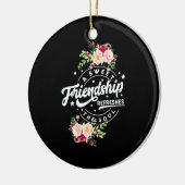 Décoration En Céramique Une Amitié Douce Rafraîchit L'Âme (Gauche)