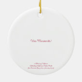 Décoration En Céramique Une Californie en fleurs : Viva Manzanita ! (Dos)