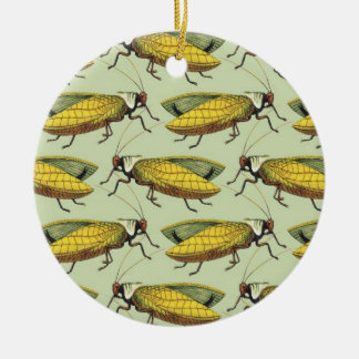 Décoration En Céramique Une foule de l'ornement de Katydids