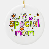 Décoration En Céramique Une maman spéciale (Dos)