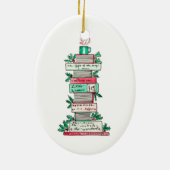 Décoration En Céramique Une pile de classiques de vacances (Dos)