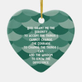 Décoration En Céramique Une prière de sérénité intemporelle (Devant)