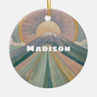 Décoration En Céramique Une Serenade Volcanique Personnalisée