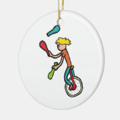 Décoration En Céramique Unicycle (Gauche)