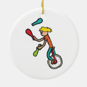 Décoration En Céramique Unicycle (Dos)