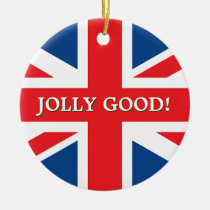 Décoration En Céramique Union Jack britannique