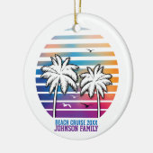 Décoration En Céramique Vacances en croisière personnalisées pour réunion  (Gauche)