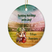 Décoration En Céramique Vacances en quarterelle de taureau français (Gauche)