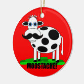 Décoration En Céramique vache drôle (Gauche)