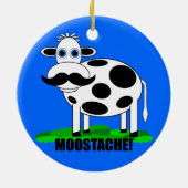 Décoration En Céramique vache drôle (Dos)