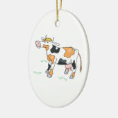 Décoration En Céramique Vache Mignonne (Gauche)