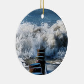 DÉCORATION EN CÉRAMIQUE VAGUES (Droite)