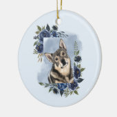 Décoration En Céramique Vallhund suédois (Gauche)