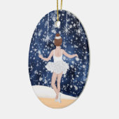 Décoration En Céramique Valse des flocons de neige Nutcracker Ballet Noël (Gauche)