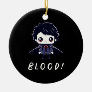 Décoration En Céramique Vampire Enfant