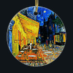 Décoration En Céramique Van Gogh - Cafe Terrasse, célèbre peinture<br><div class="desc">Vincent van Gogh peinture,  Cafe Terrasse</div>