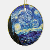 Décoration En Céramique Van Gogh, Starry Night, (Gauche)