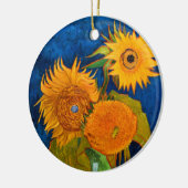 Décoration En Céramique Van Gogh Sunflowers (Gauche)