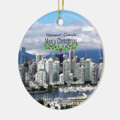 Décoration En Céramique Vancouver Canada Noël (Gauche)