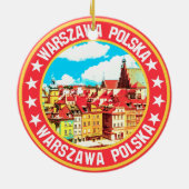 Décoration En Céramique Varsovie (Dos)