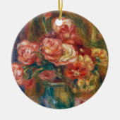 Décoration En Céramique Vase de Rose | Renoir (Devant)