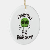 Décoration En Céramique Vegan Brussels Sprouts (Droite)