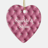 Décoration En Céramique Velvet Rose Chaud (Droite)